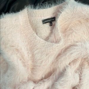 FUZZY kendall and Kylie sweatshirt